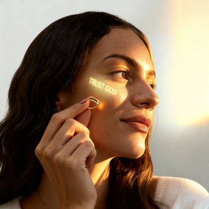 Trust God Signet Ring