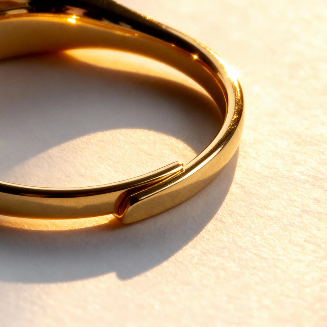 Trust God Signet Ring